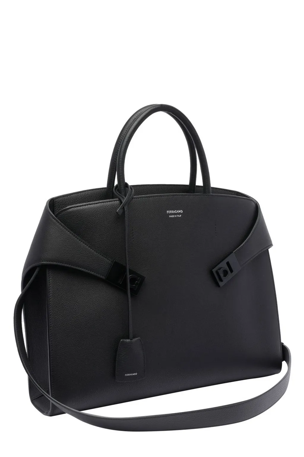 Ferragamo Hug Logo Printed Briefcase
