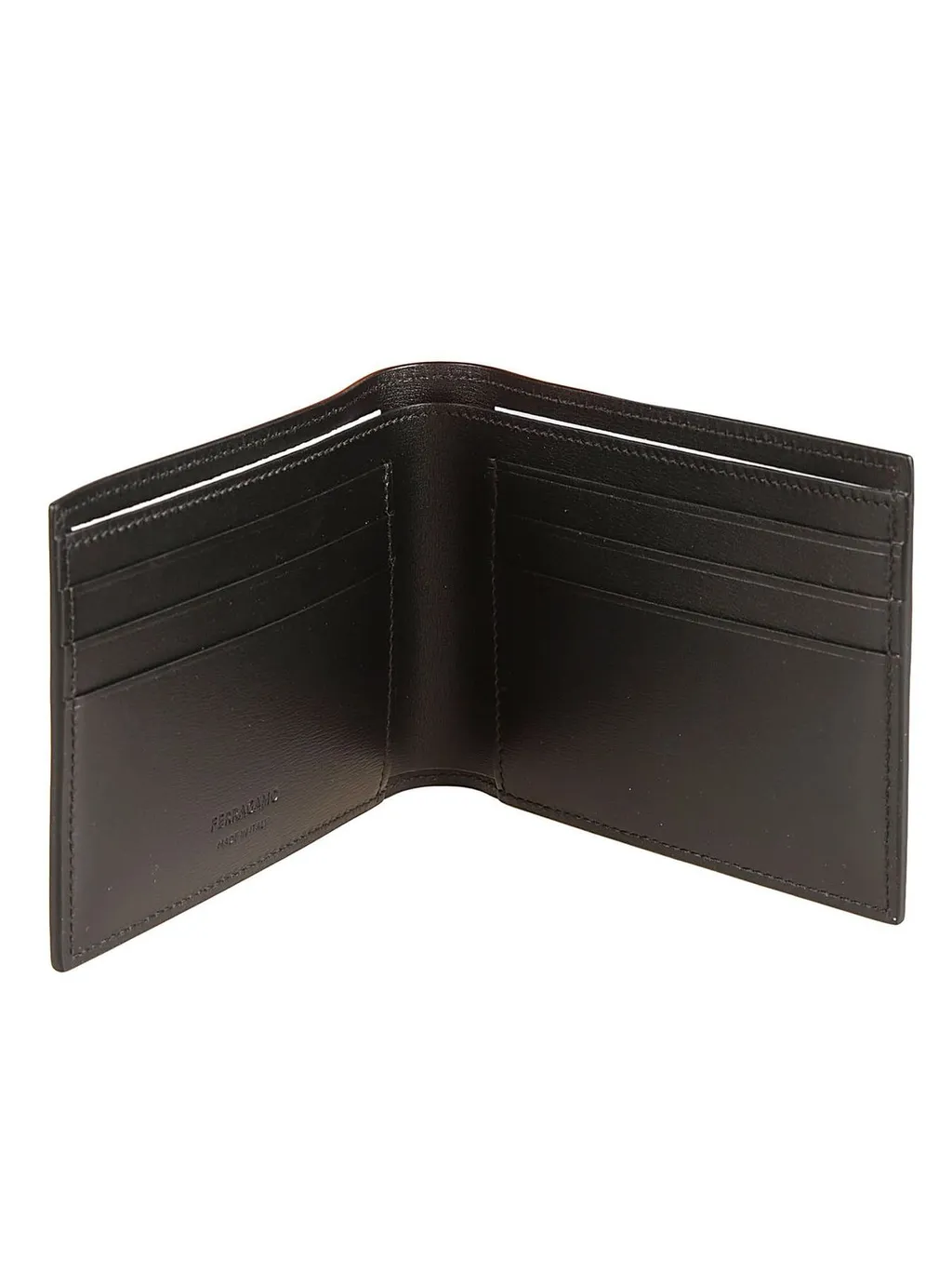 Ferragamo Logo Printed Bi-Fold Wallet