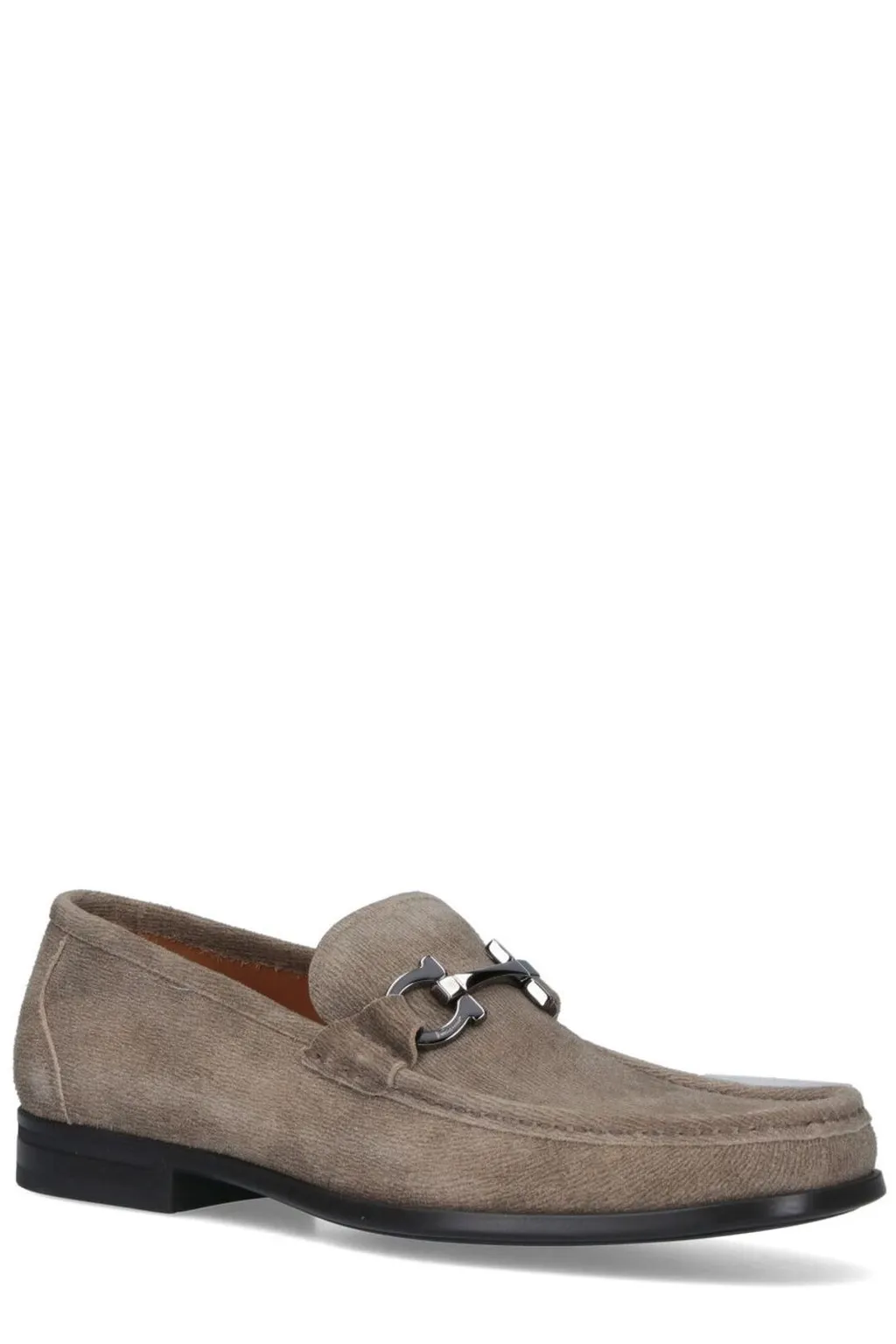 Ferragamo Gancini Buckle Loafers
