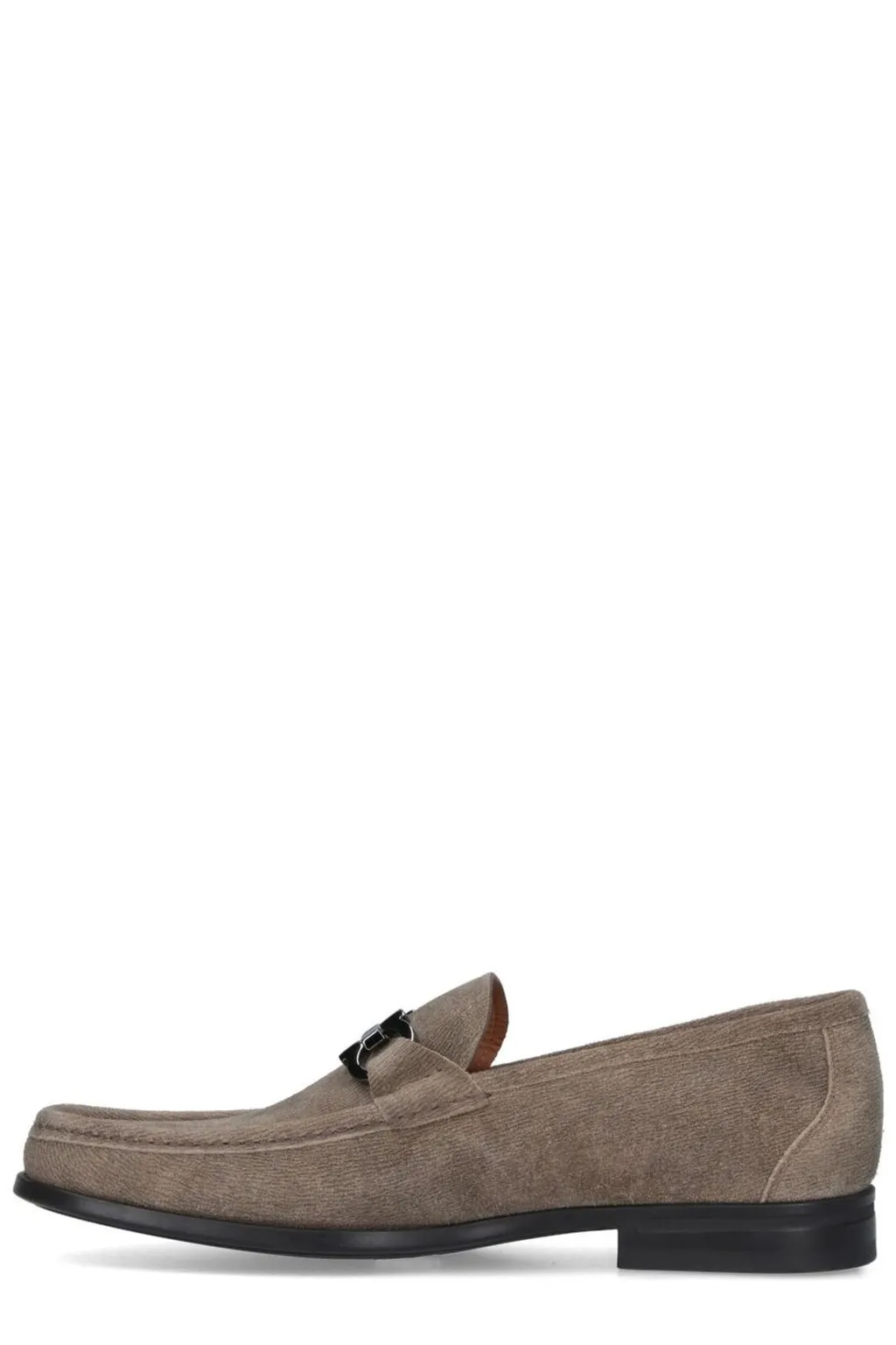 Ferragamo Gancini Buckle Loafers