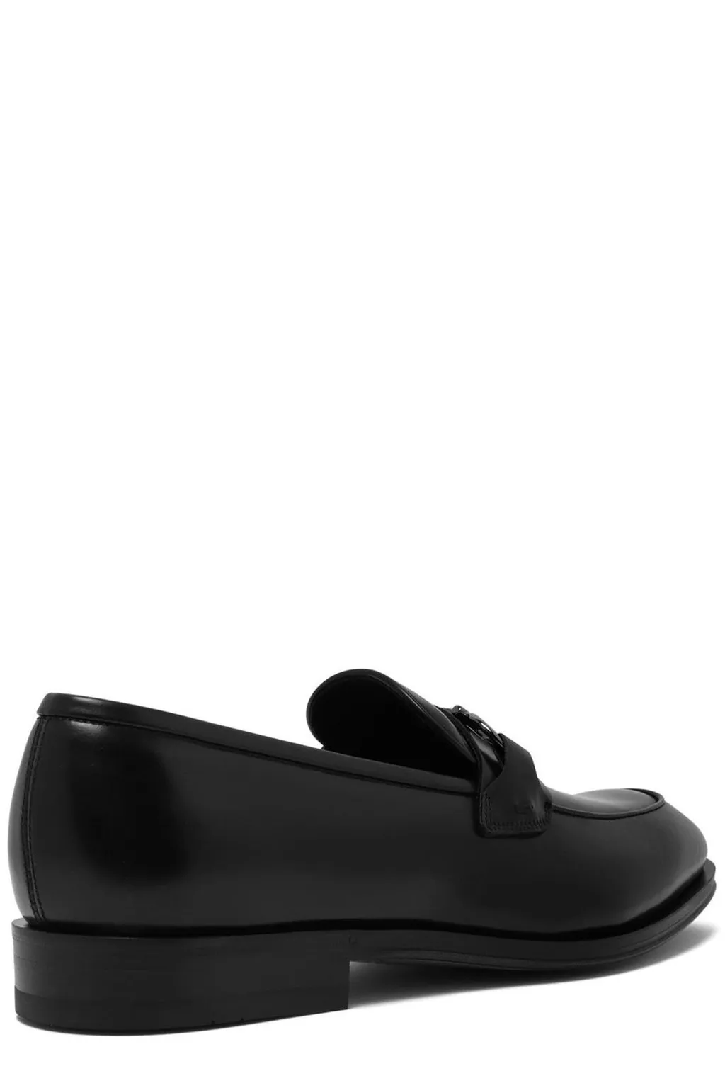 Ferragamo Gancini Buckle Loafers