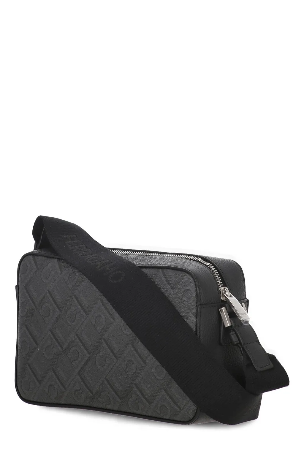 Ferragamo Monogram Jacquard Zipped Crossbody Bag