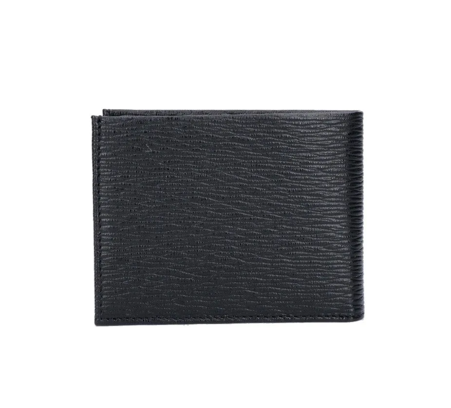 Ferragamo Gancini Plaque Bifold Wallet