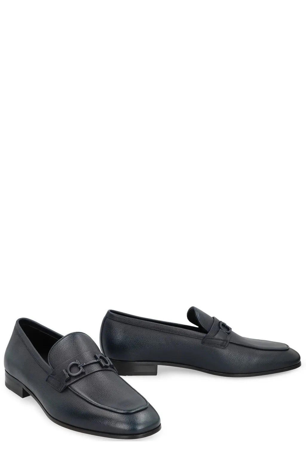 Ferragamo Gancini Stirrup Loafers