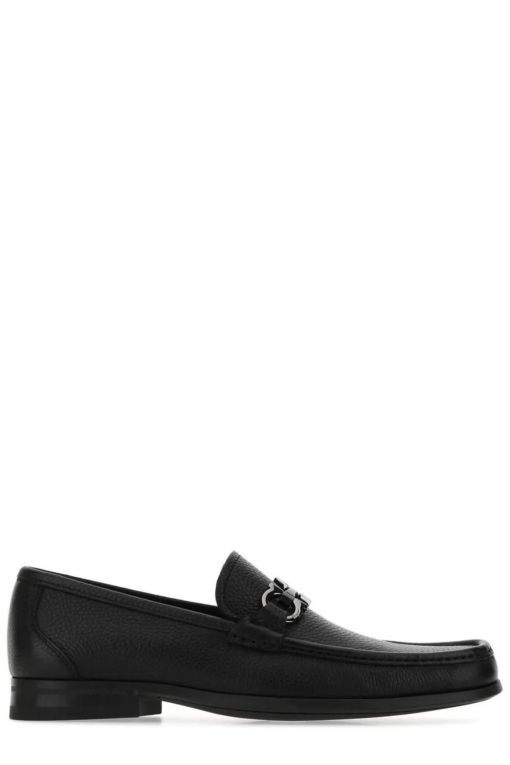 Ferragamo Gancini Ornament Moccasins