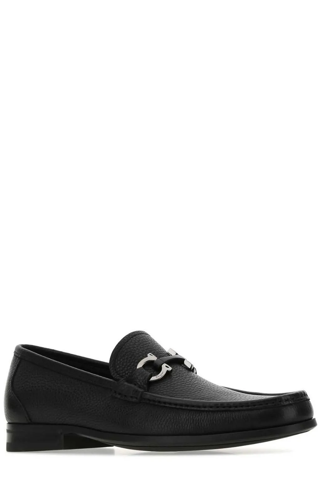 Ferragamo Gancini Ornament Moccasins