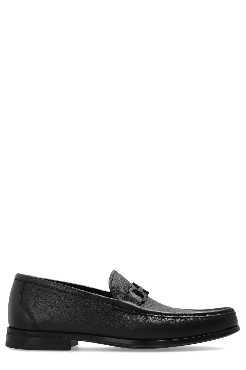 Ferragamo Gancini Buckle Loafers