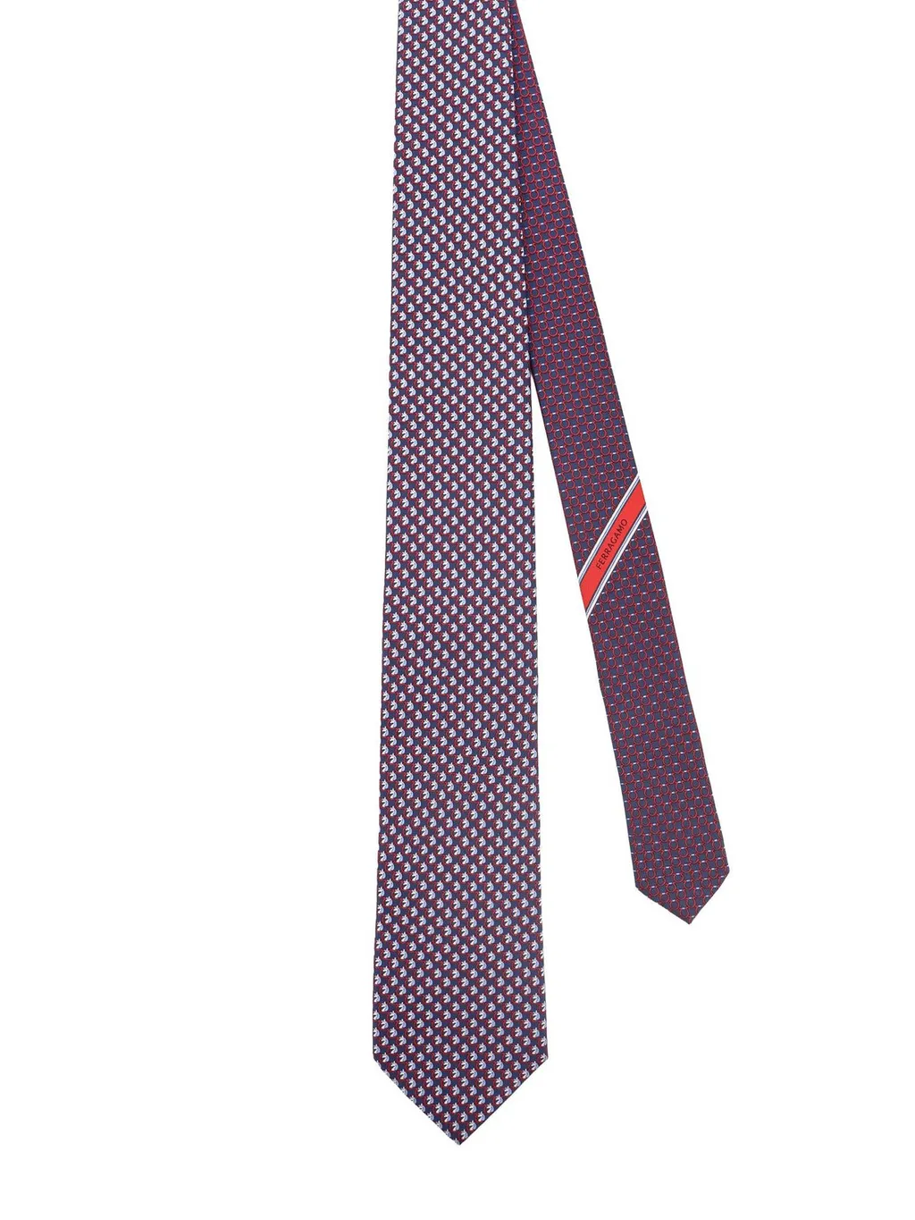 Ferragamo Pegasus Print Tie