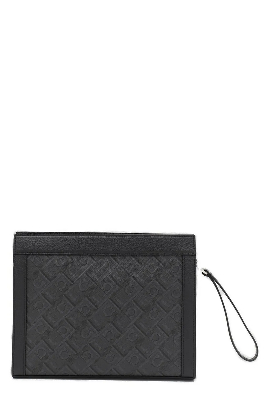 Ferragamo Monogram Zipped Pouch