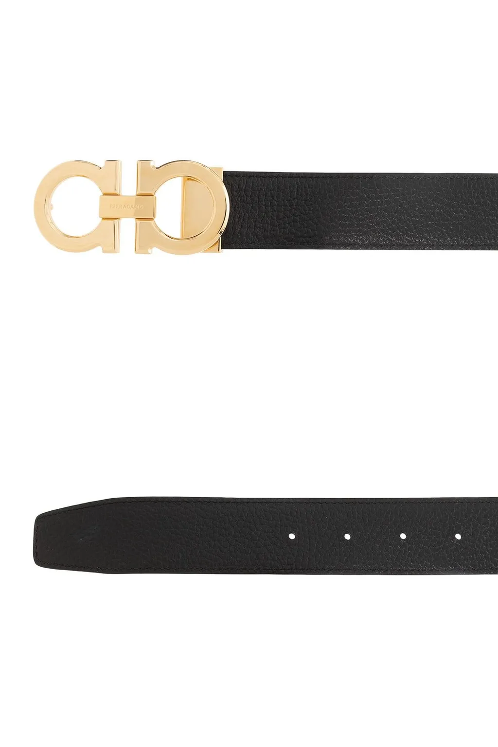 Ferragamo Gancini Buckle Reversible Belt