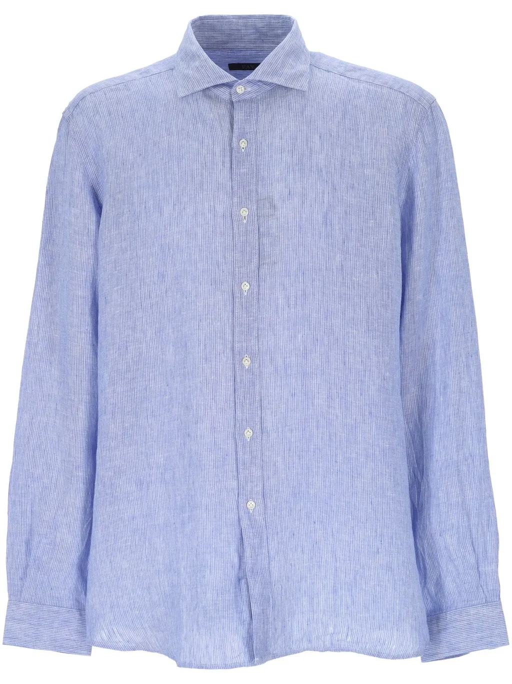 Fay Striped Button-Up Shirt