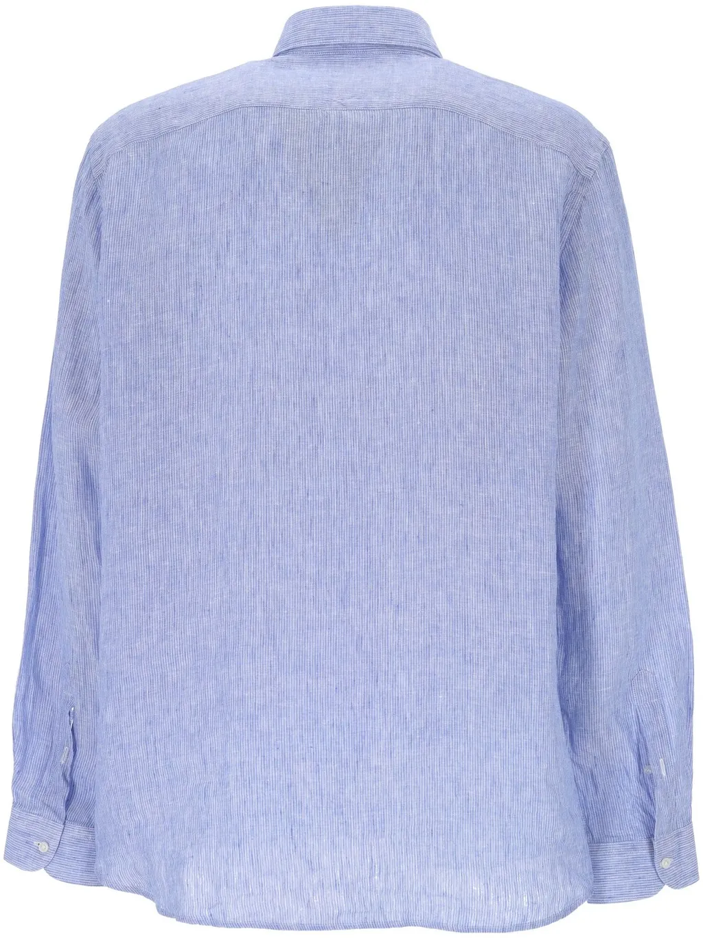 Fay Striped Button-Up Shirt