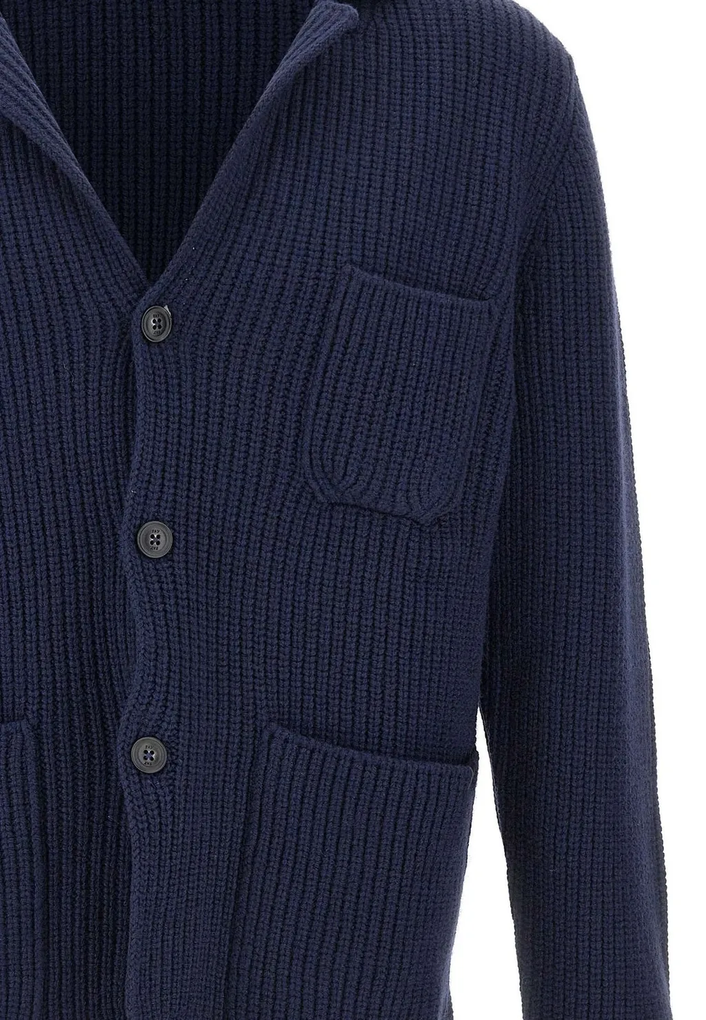 Fay Ribbed Knit Jacket