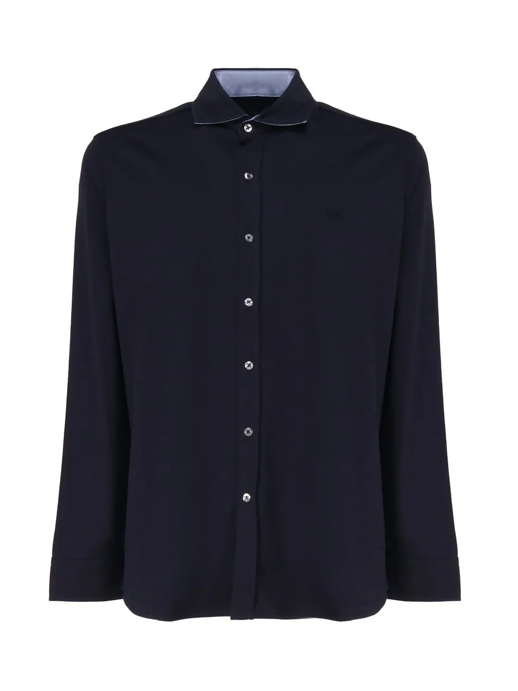 Fay Buttoned Long-Sleeved Shirt
