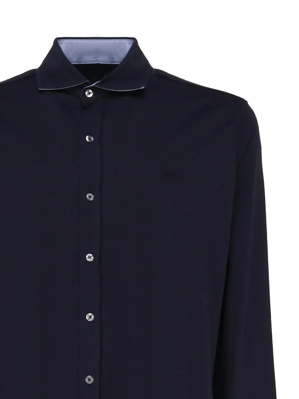 Fay Buttoned Long-Sleeved Shirt