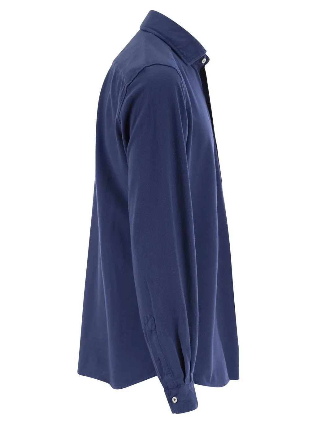 Fay French Collar Cotton Shirt