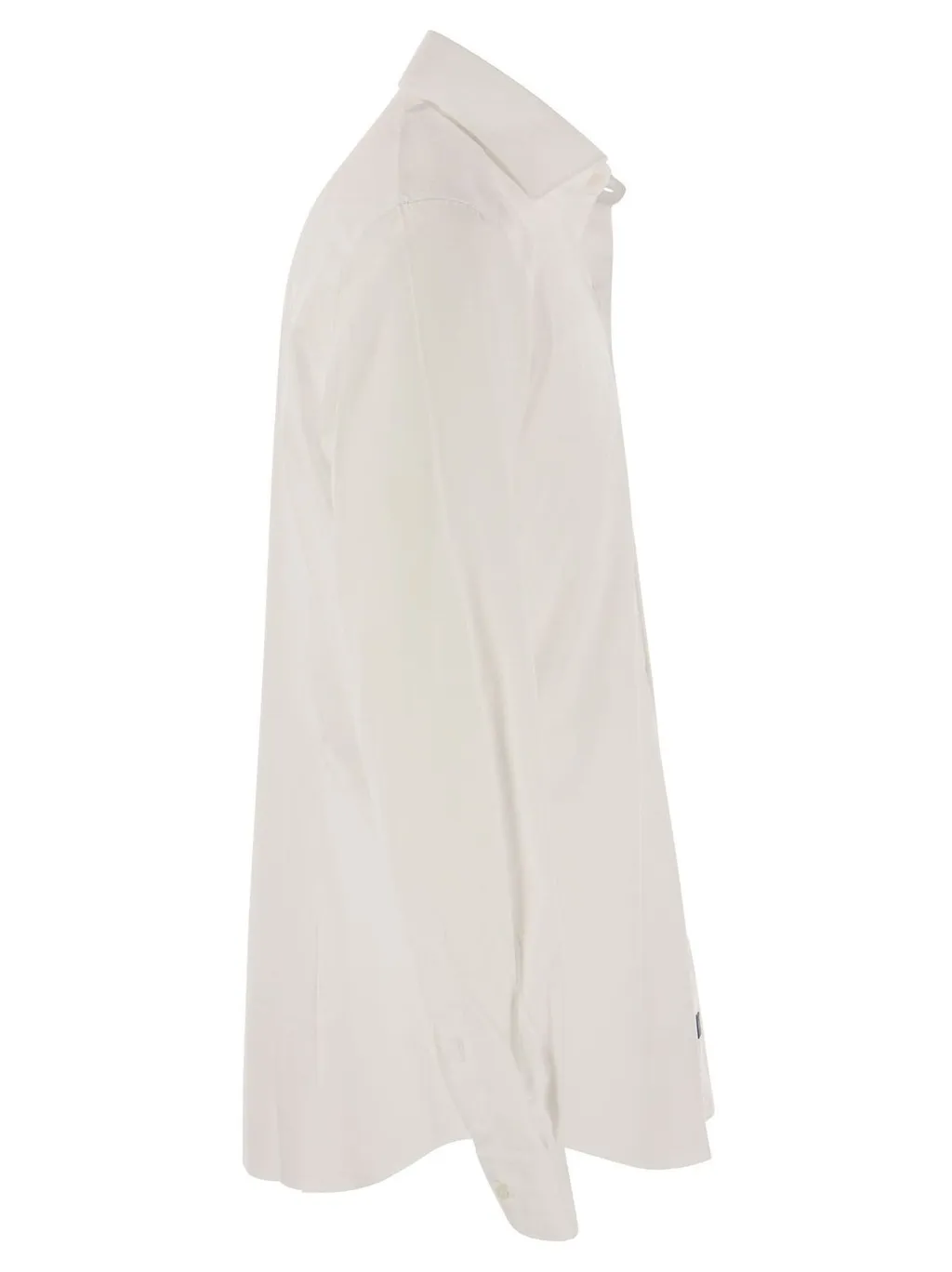 Fay French Collar Stretch Shirt