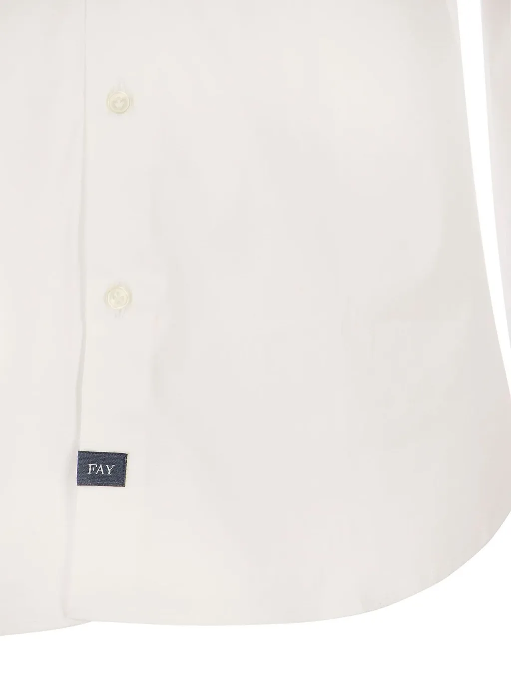 Fay French Collar Stretch Shirt