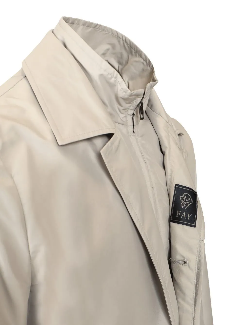 Fay Single-Breasted Coat