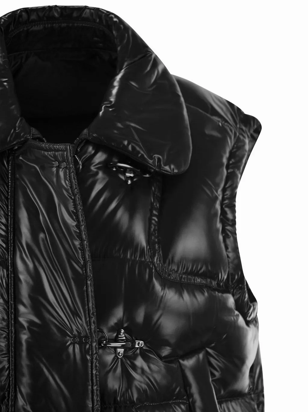 Fay Cropped Quilted Waistcoat