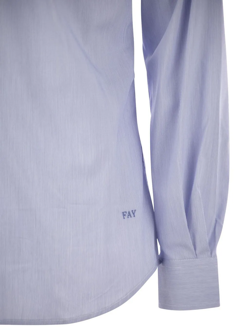 Fay Micro Striped Button-Down Shirt