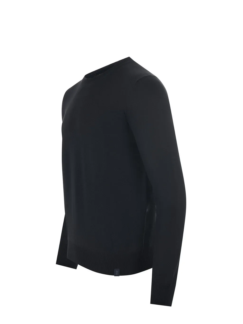 Fay Ribbed Crewneck Sweater