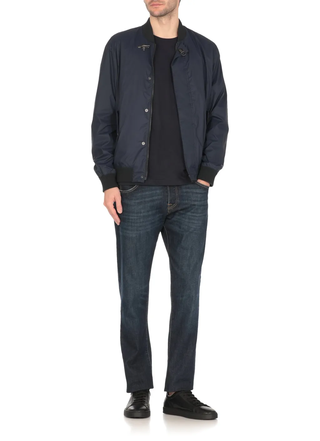 Fay Pocket Crew Neck T-Shirt