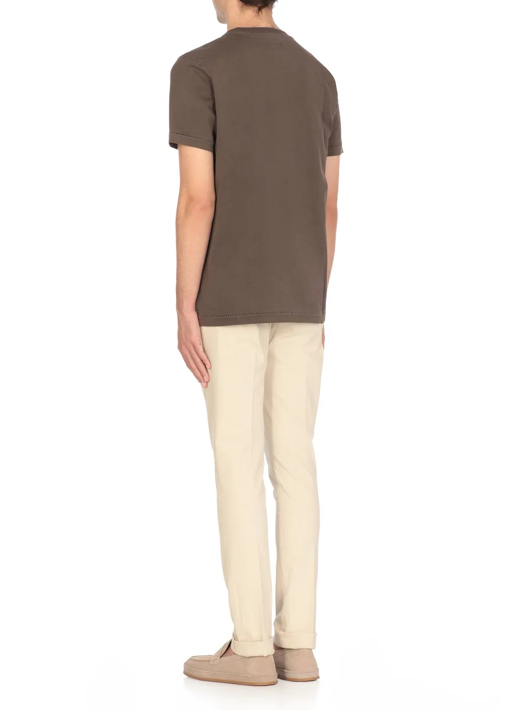 Fay Pocket Crew Neck T-Shirt
