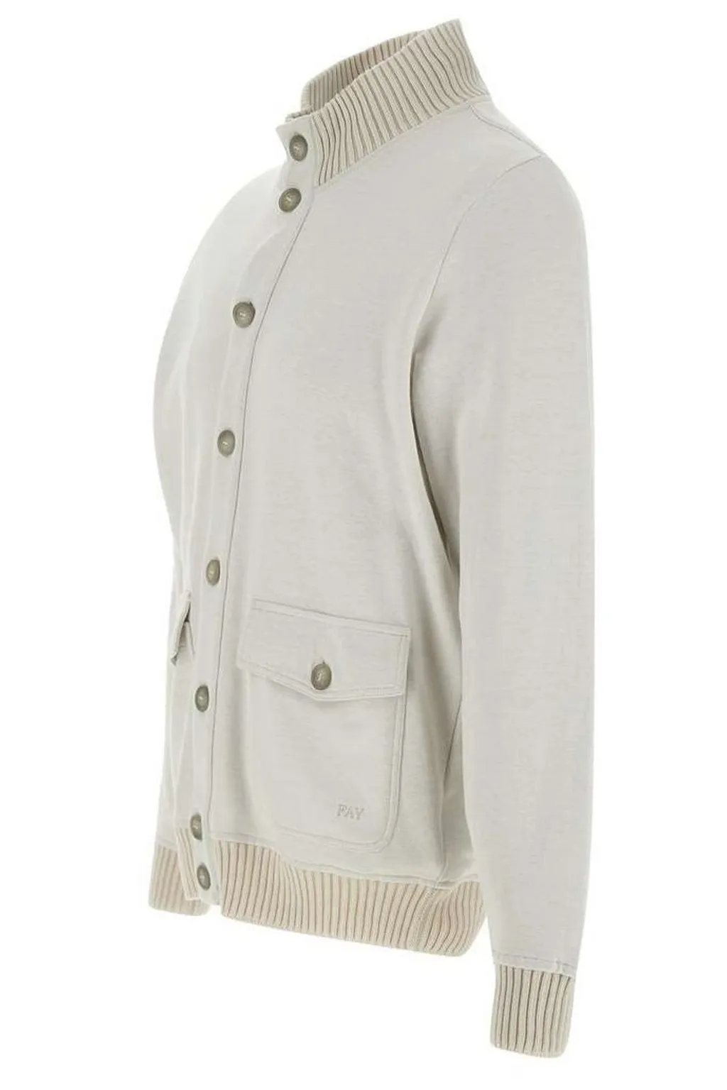 Fay Ribbed Collar Jacket