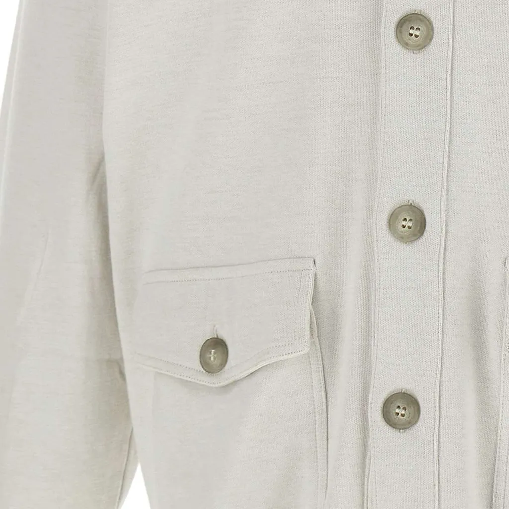 Fay Ribbed Collar Jacket