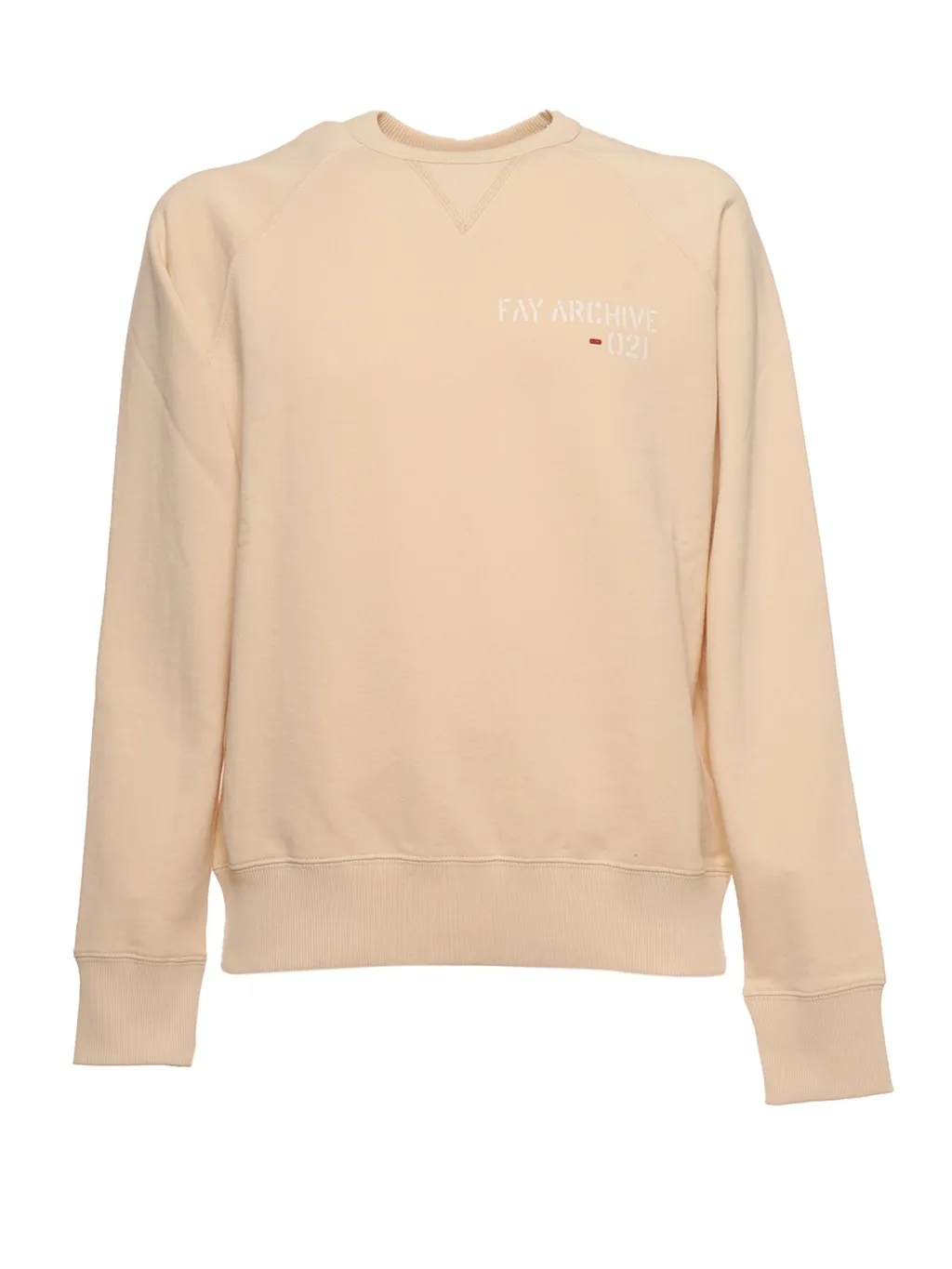 Fay Logo Printed Crewneck Sweatshirt