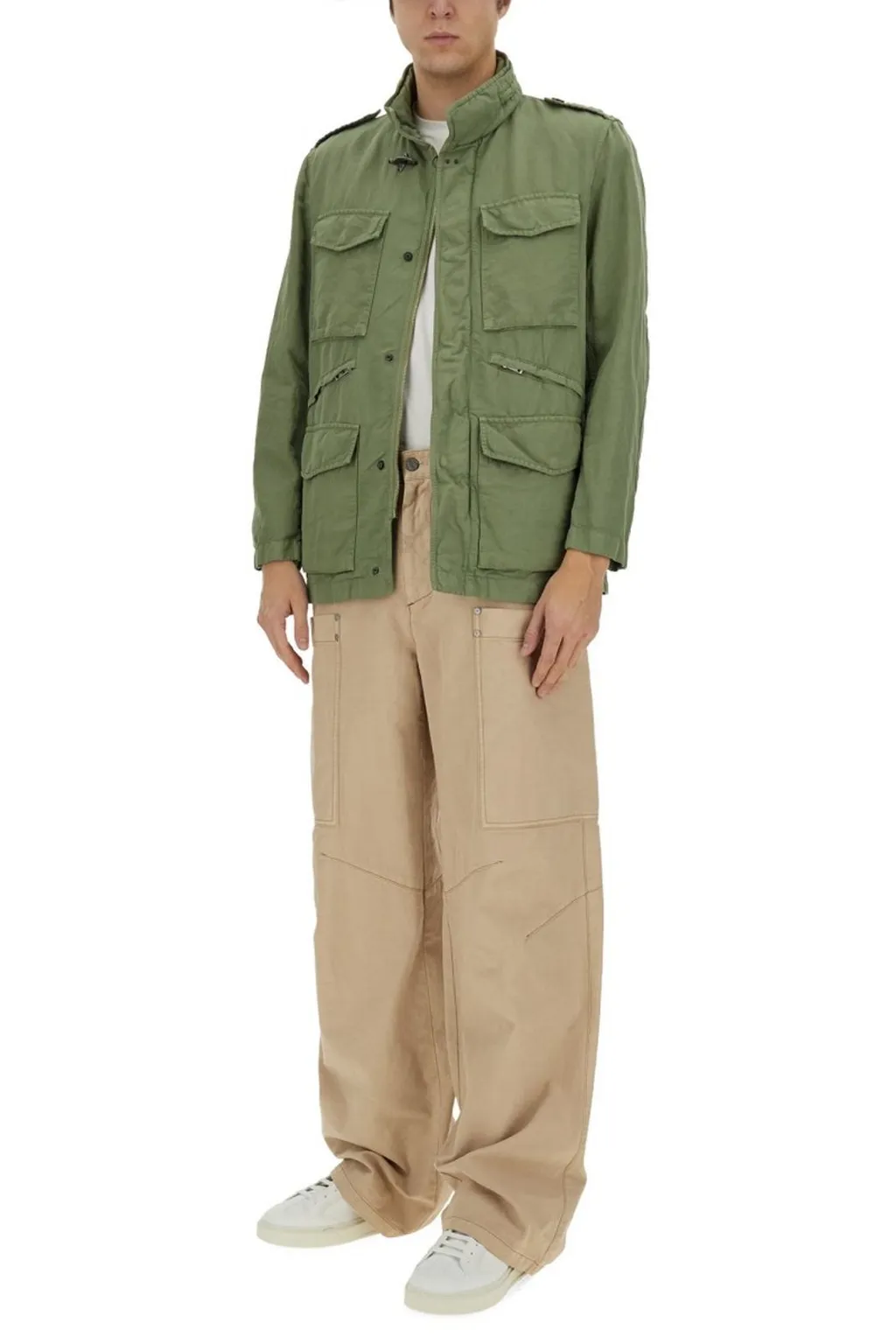 Fay Utility Jacket With Pockets