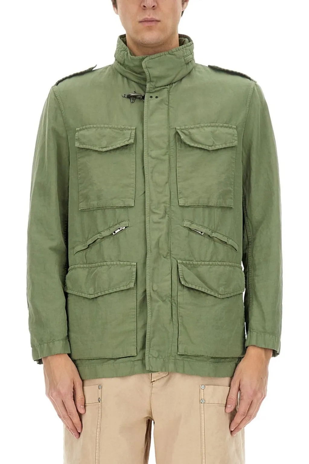 Fay Utility Jacket With Pockets