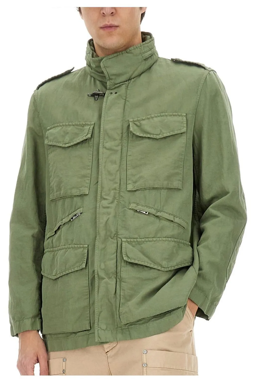 Fay Utility Jacket With Pockets