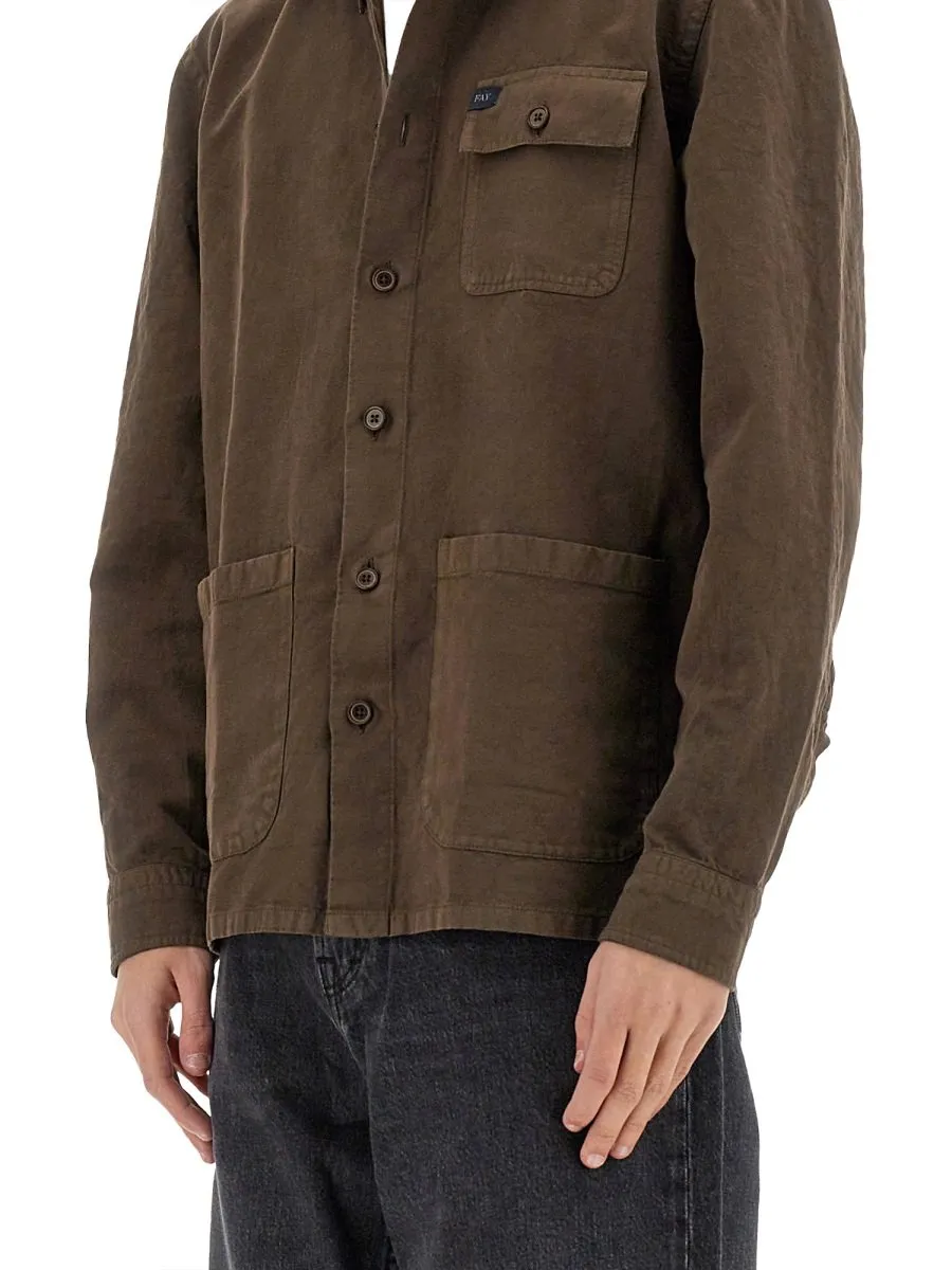 Fay Classic Shirt Jacket
