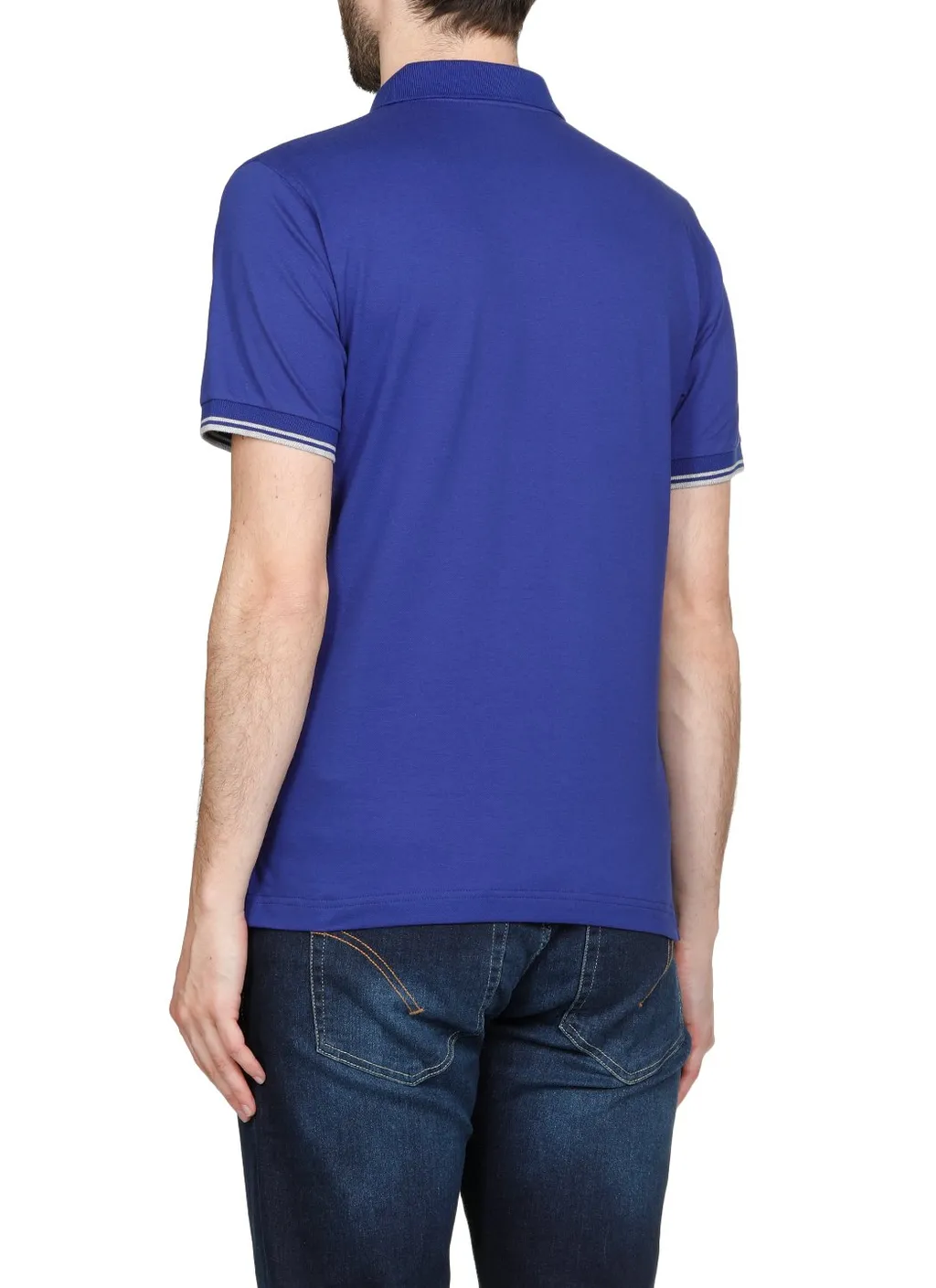Fay Logo Embroidered Polo Shirt