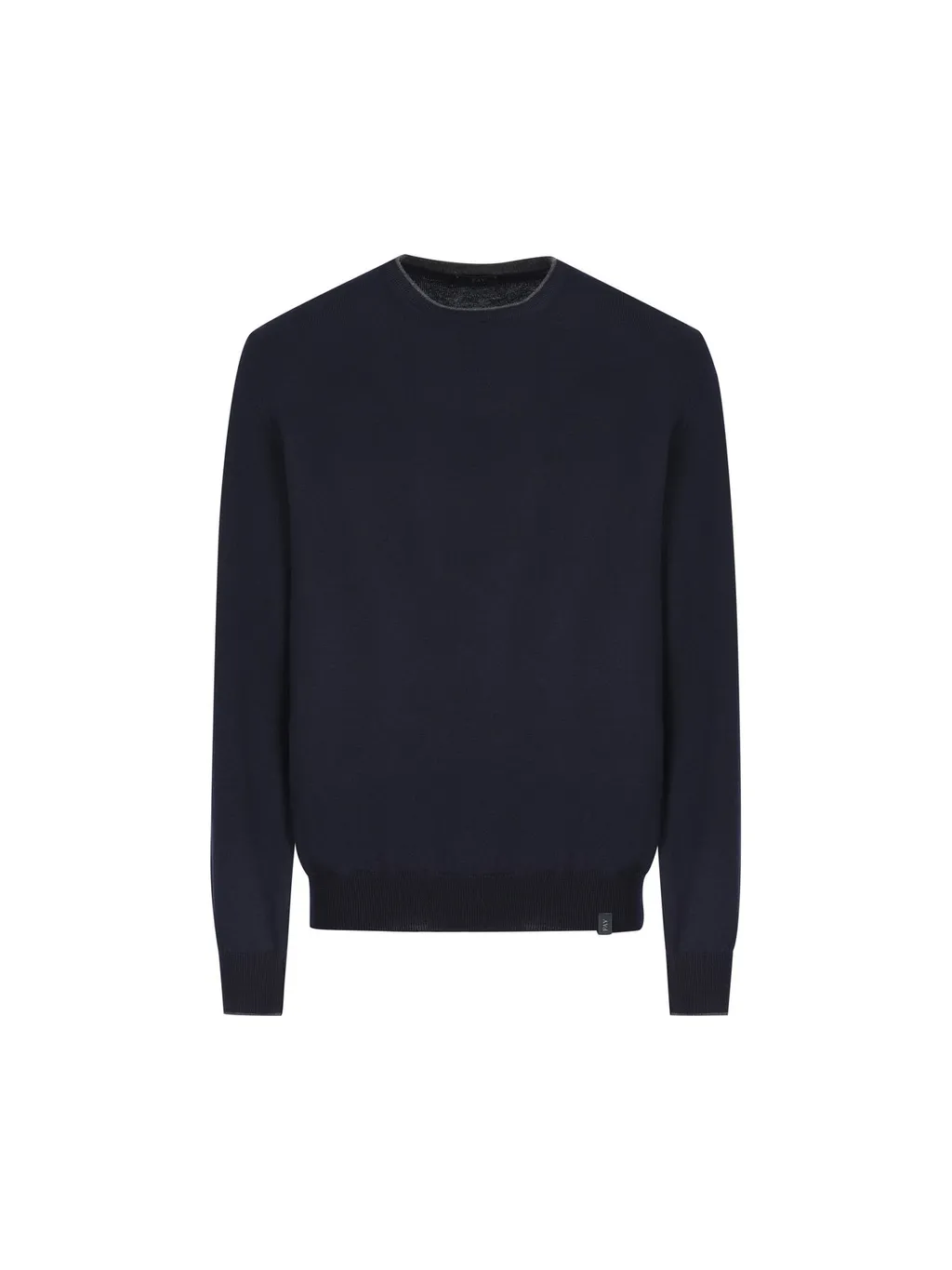 Fay Round-Neck Crewneck Jumper