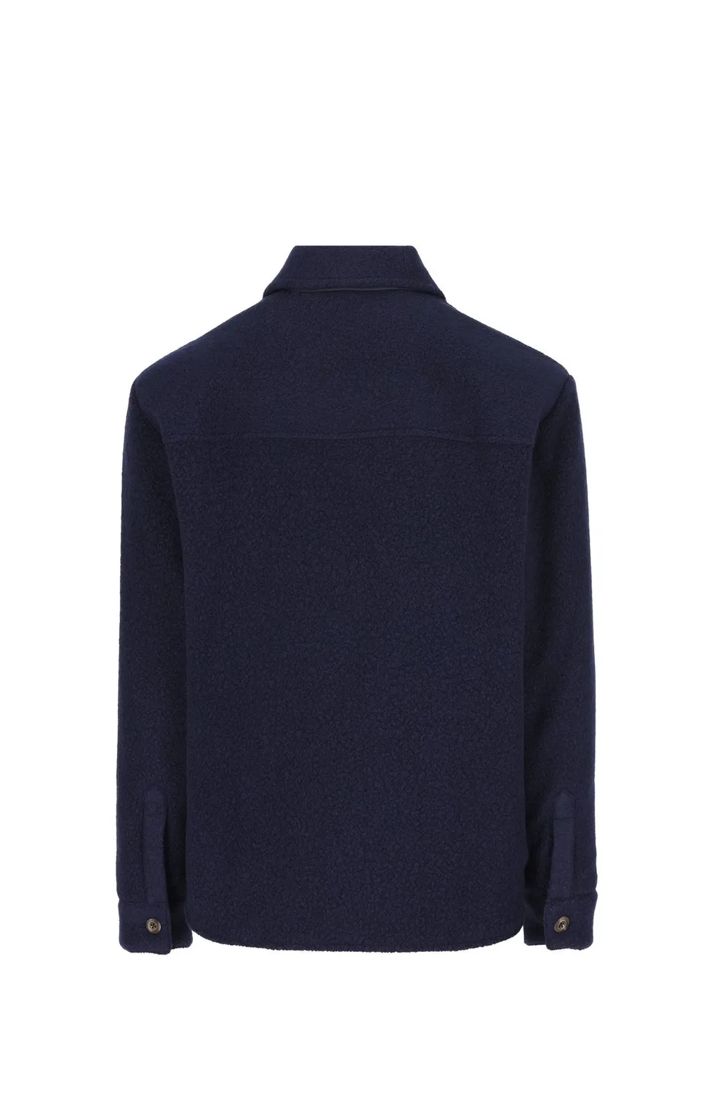 Fay Zip-Up Over Shirt Jacket