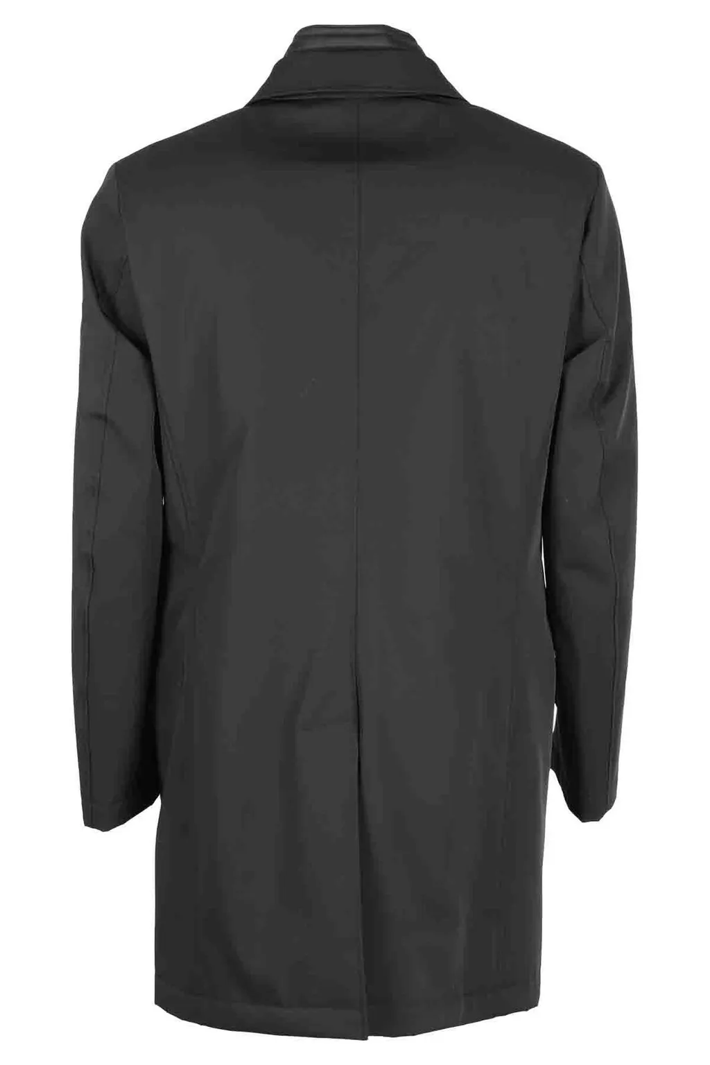 Fay Layered Single Breasted Long Sleeved Coat