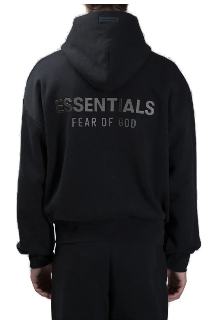 Fear Of God Essentials Classic Fit Fleece Zip-Up Hoodie