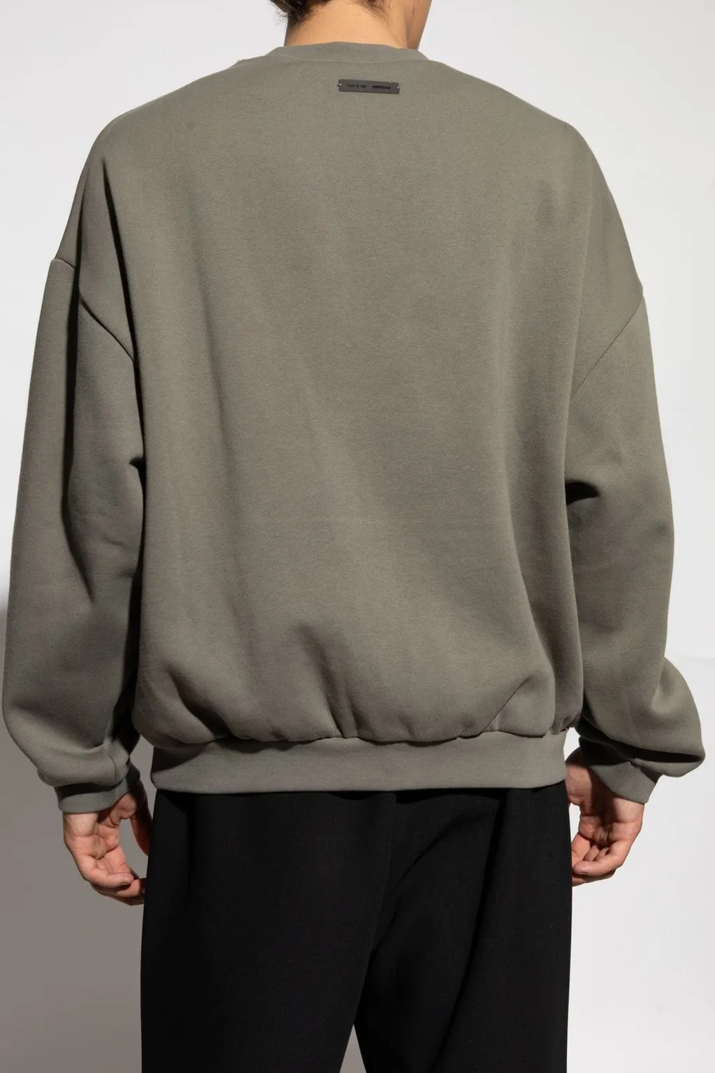 Fear Of God Essentials Logo Embroidered Crewneck Sweatshirt