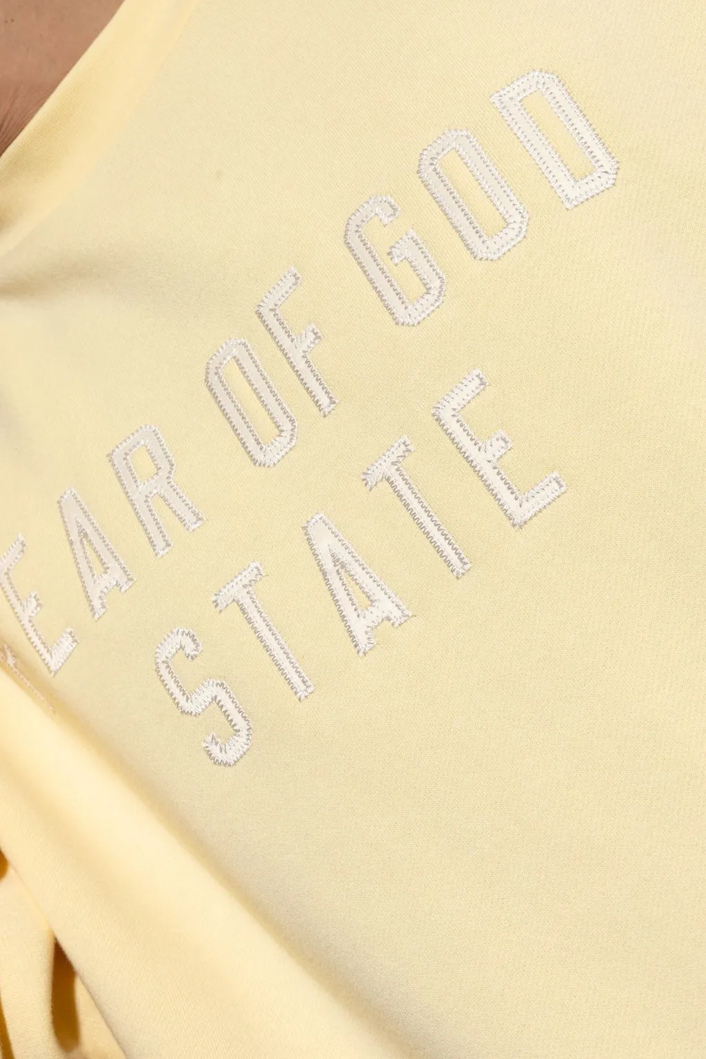 Fear Of God Essentials Logo Embroidered Crewneck Sweatshirt