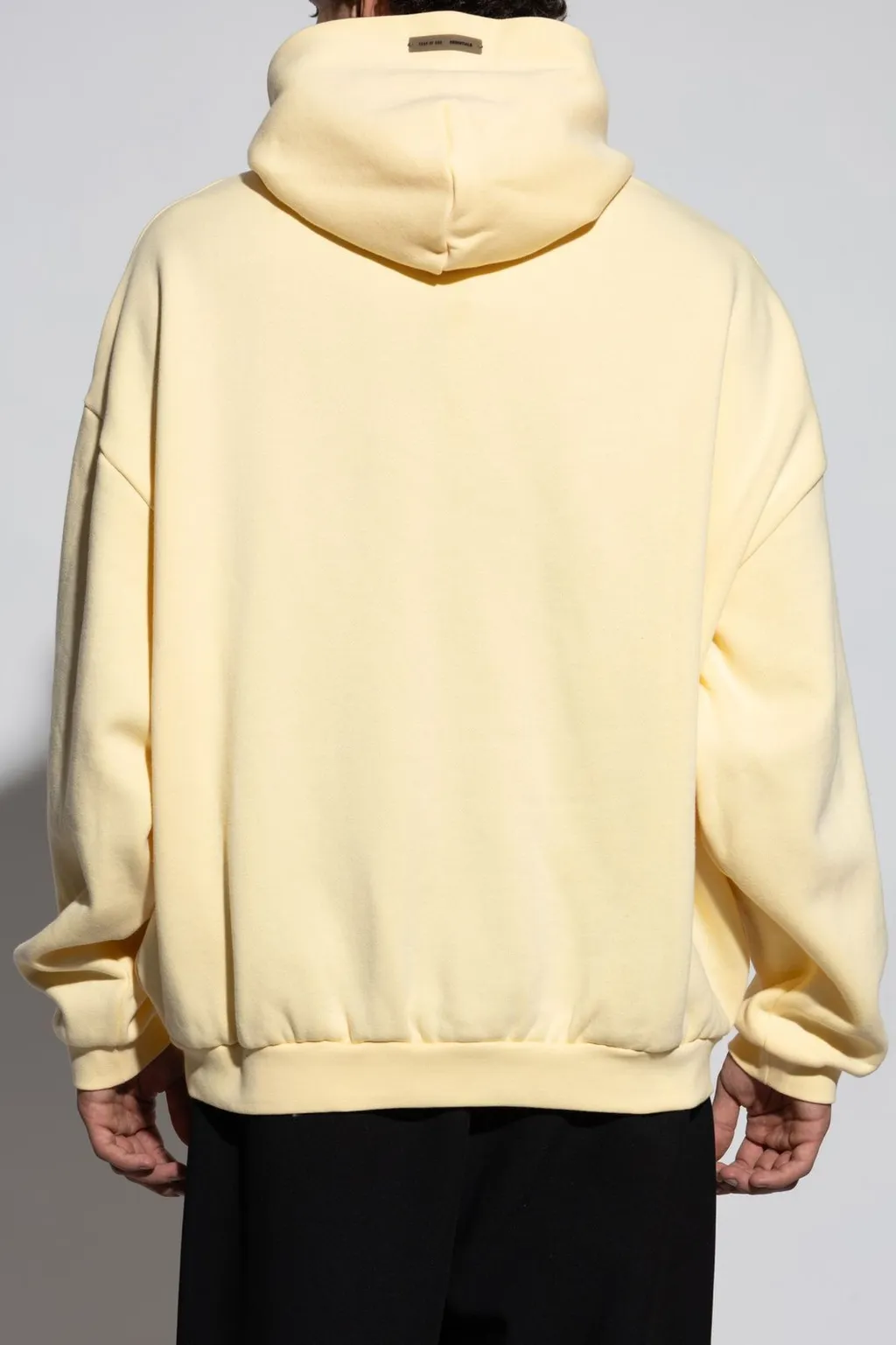 Fear Of God Essentials Logo Embroidered Hoodie