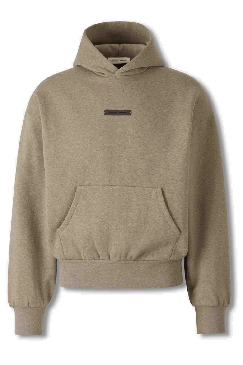 Fear Of God Essentials Logo Patch Knitted Hoodie