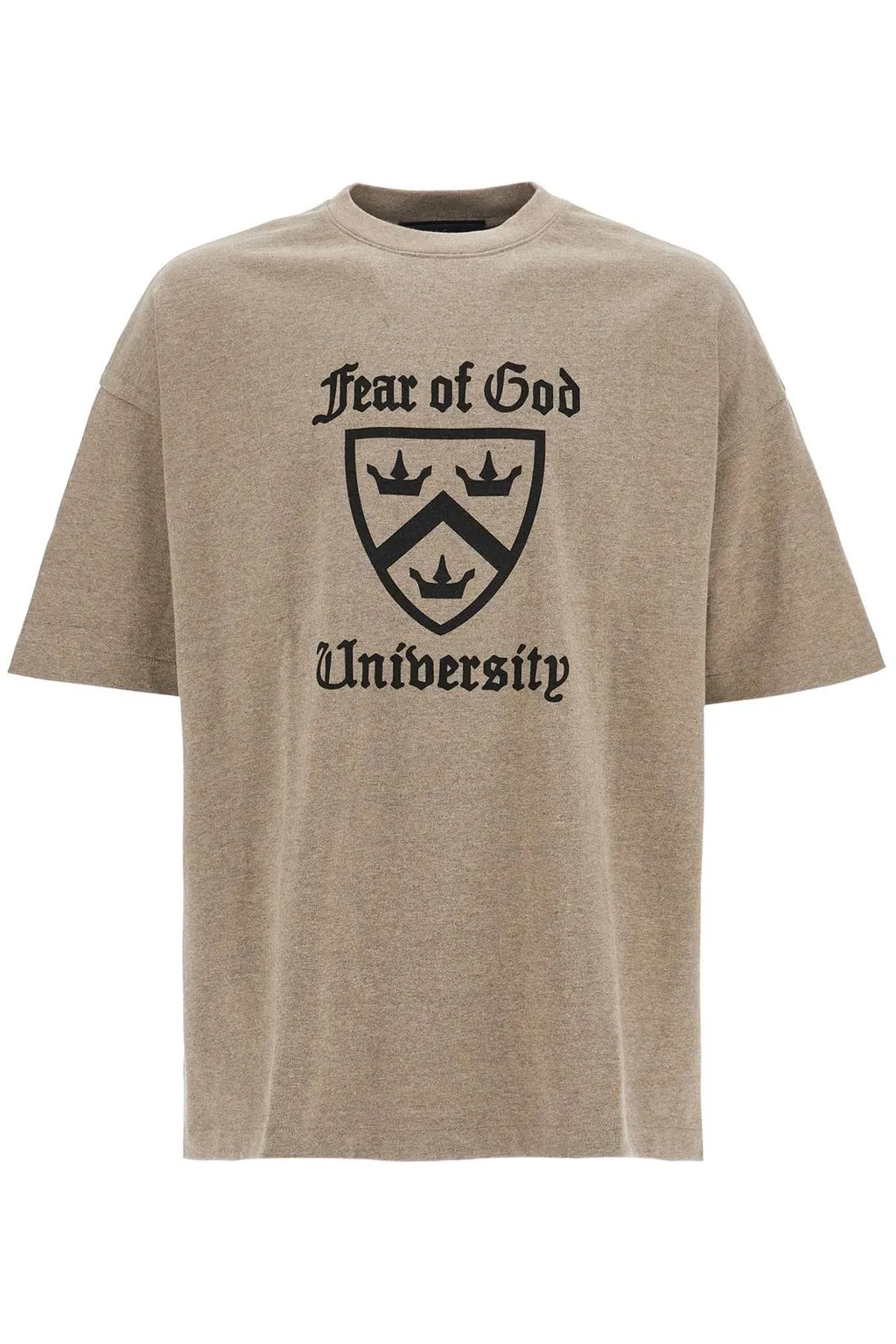 Fear Of God Essentials Logo Printed Crewneck T-Shirt