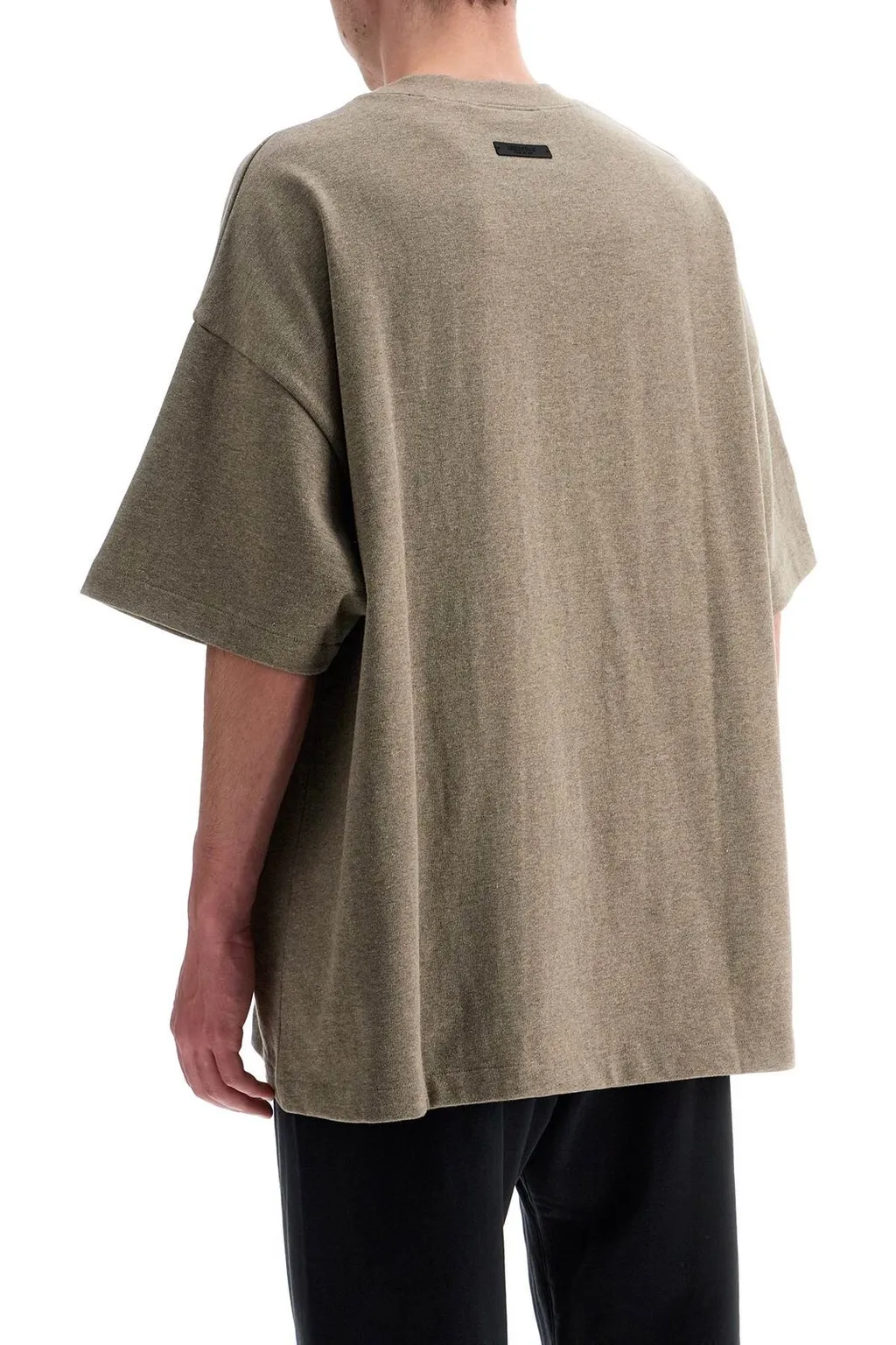 Fear Of God Essentials Logo Printed Crewneck T-Shirt