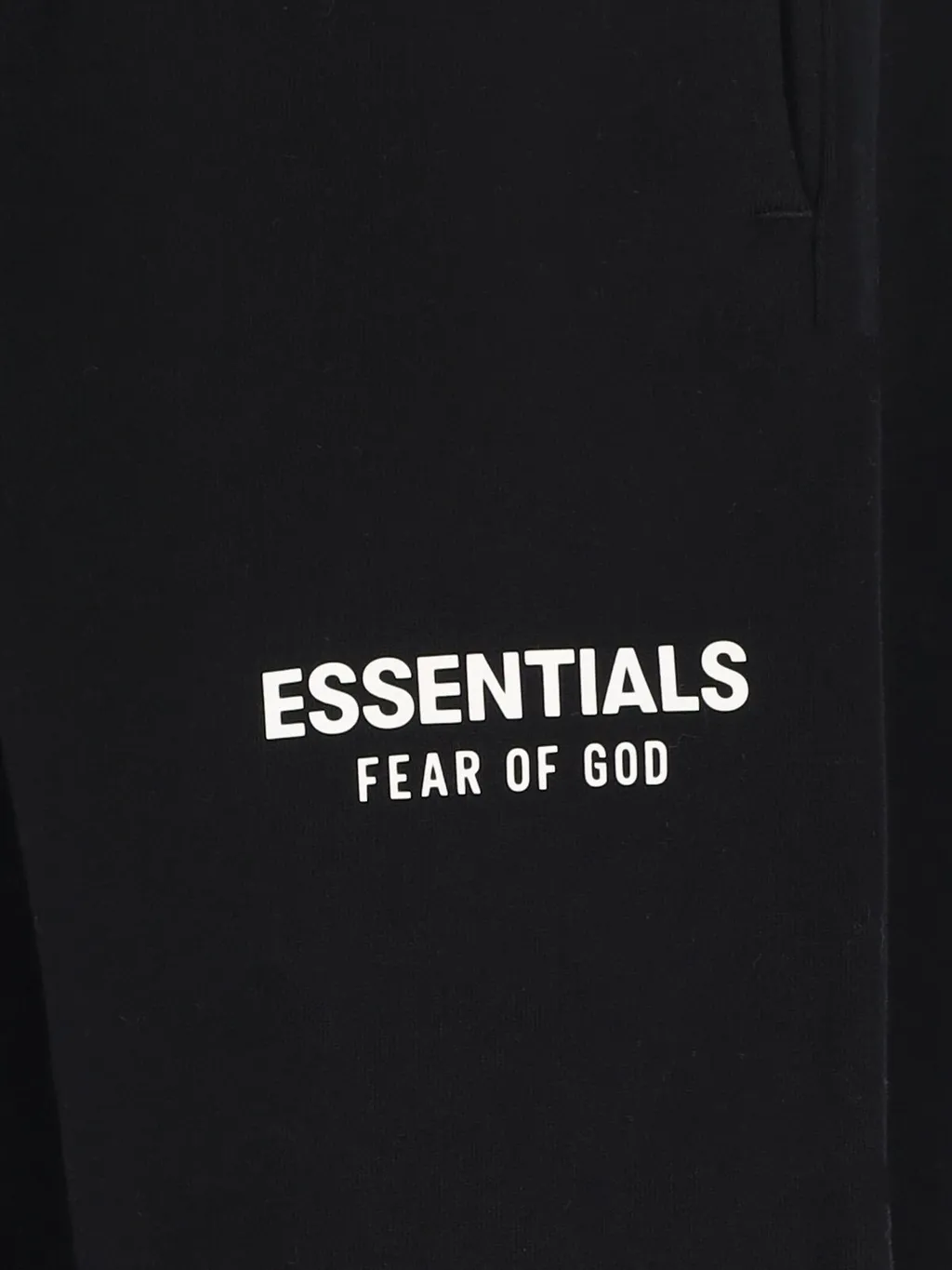 Fear Of God Essentials Logo Printed Drawstring Track Pants
