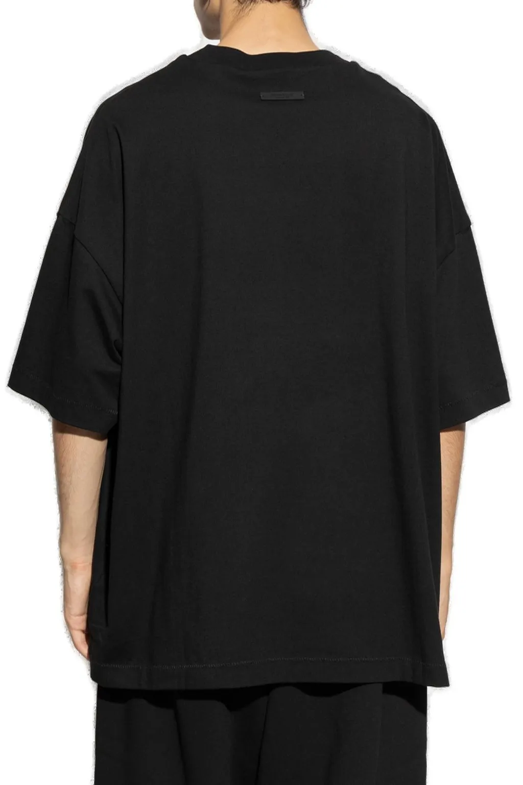 Fear Of God Essentials Logo Printed Crewneck T-Shirt