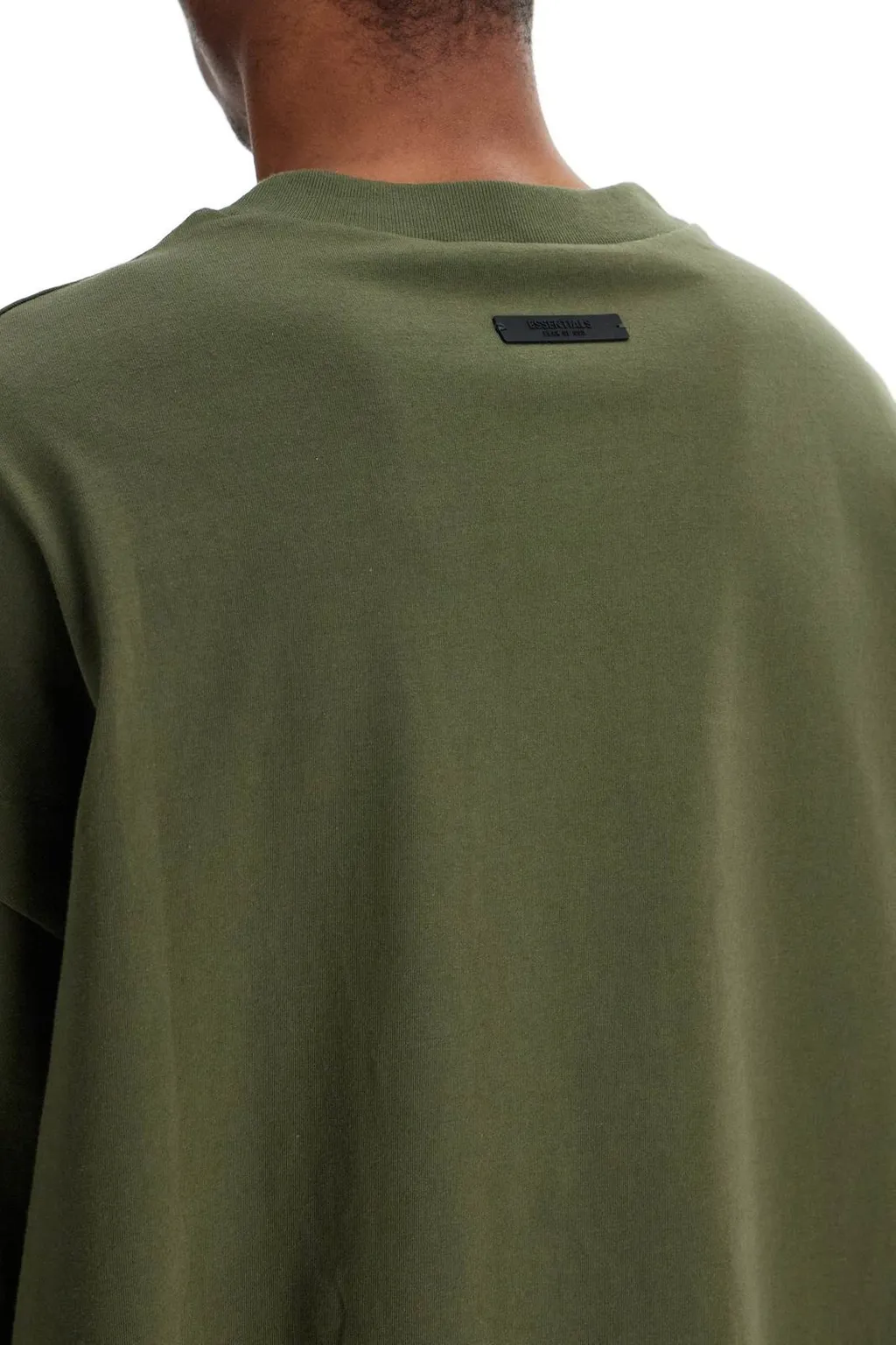 Fear Of God Essentials Logo Printed Crewneck T-Shirt