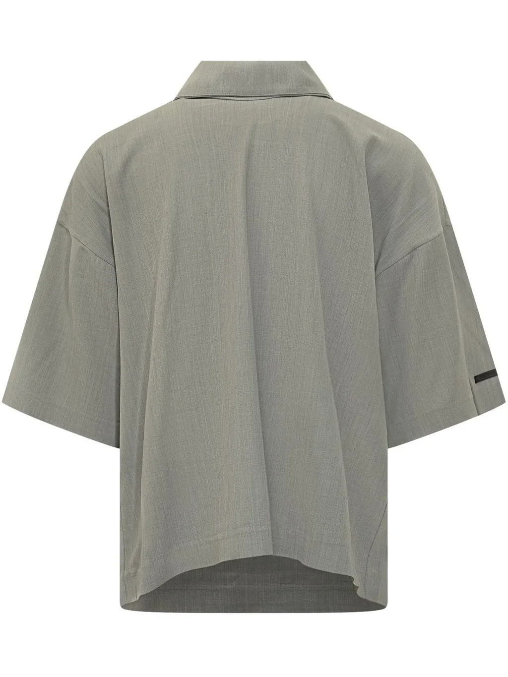 Fear Of God Short Sleeved Zip-Detailed Polo Shirt